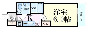 アドバンス西梅田ラシュレの物件間取画像